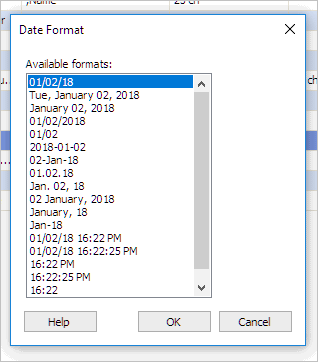 How do I format a date?