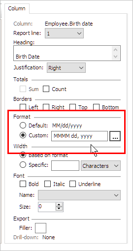 Date Format In Forms How do I format a date?