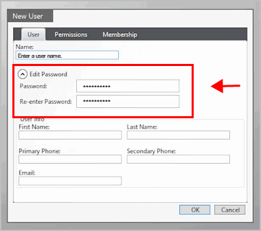 Need Name/password How do I set up my user name and password?
