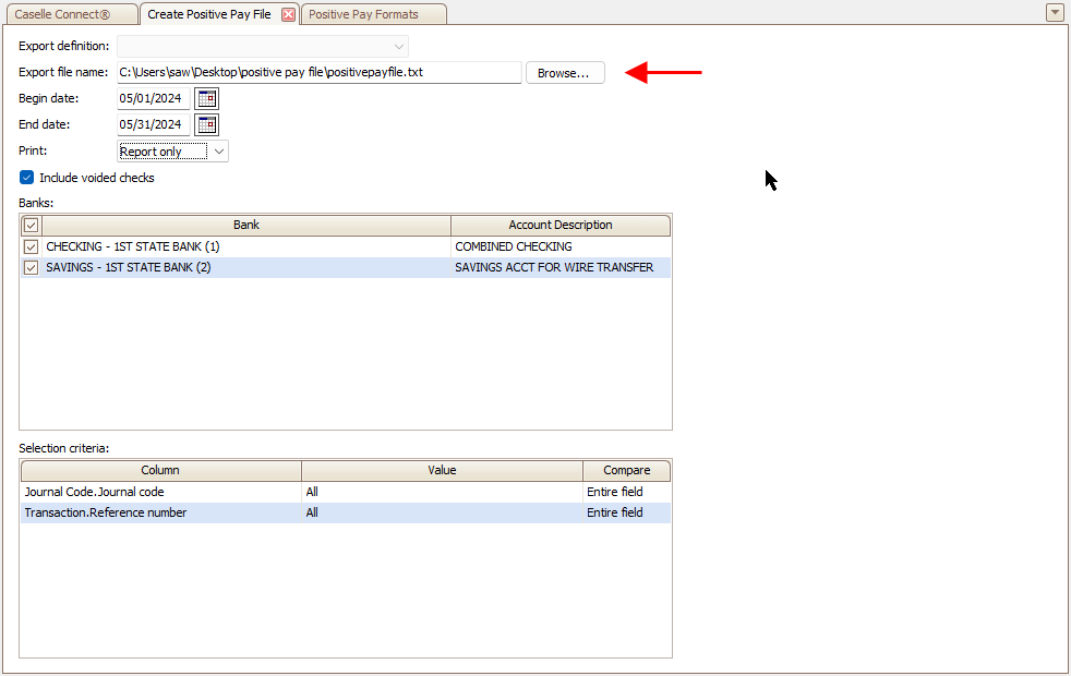 Check Positive Pay File Format How do I create a positive pay file? (2024.08)