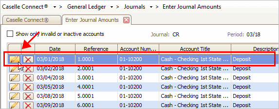 How do I redisplay journal transactions?