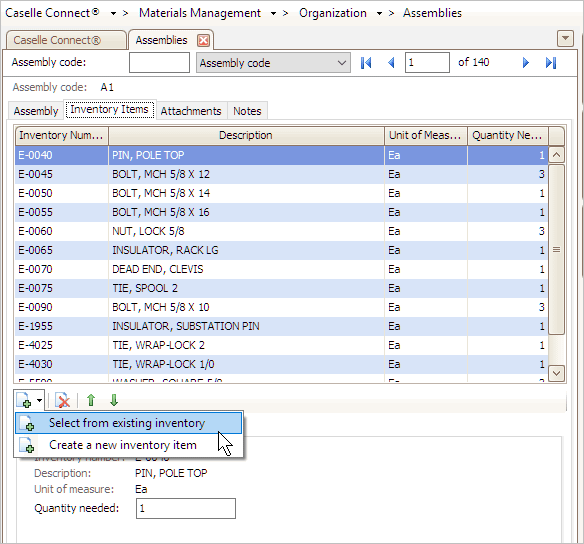 Assembly Click Up How do I add/remove assemblies?