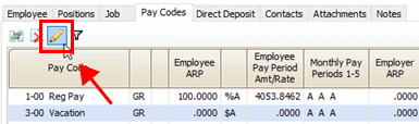 How do I set up different deduction amounts on pay codes at the ...